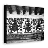 Hanuman Dhoku Wall Painting - Patan, Nepal - Canvas Print