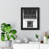 39 - Day In The Life Through a Window, 1972 - Kathmandu, Nepal - Framed Photo Print