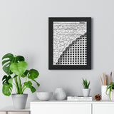 Traditional Nepalese Window Covering Design Detail - Patan Nepal Durbar Square - Framed Photo Print