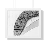 Door Arch Wood Detail - Hanuman Dhoka Royal Palace - Patan Durbar Square - Framed Photo Print