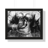 Statue Of Goddess Gana - Patan Nepal, Durbar Square - Framed Photo Print