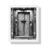 Brass Doors At Royal Palace - Patan Nepal, Durbar Square - Framed Photo Print