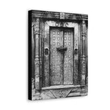 Brass Doors At Royal Palace - Patan Nepal, Durbar Square - Canvas Print