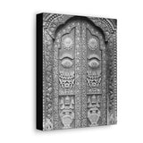 Stunning Brass Royal Palace Door - Patan Nepal, Durbar Square - Canvas Print