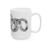 Chaos of Infinity White Ceramic Mug