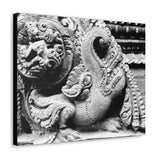 Dragon Fish in Pattan Nepal - Canvas Print