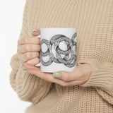 Chaos of Infinity White Ceramic Mug
