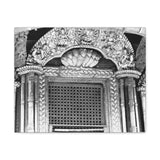 Royal Window Grate Covering Detail - Patan Nepal, Durbar Square - Canvas Print