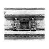Traditional Newari Window - Patan Nepal, Durbar Square - Premium Poster Print