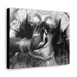 Statue Of Goddess Gana - Patan Nepal, Durbar Square - Canvas Print