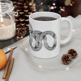 Chaos of Infinity White Ceramic Mug