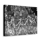 Interior walls of a temple in Patan, Neal, Durbar Square - Canvas Print