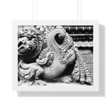 Dragon Fish in Pattan Nepal - Framed Photo Print
