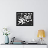 Spout At Royal Sunken Bath - Patan Nepal, Durbar Square - Framed Photo Print