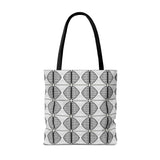 Spiritual Floral Tote Bag | OM Symbol Design