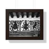 Hanuman Dhoku Wall Painting - Patan, Nepal - Framed Photo Print