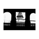 21 - Boudha Stupa Seen Through Window - Kathmandu Nepal - Premium Poster Print