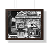 Five-Point Star, Patan, Nepal, Durbar Square - Framed Photo Print