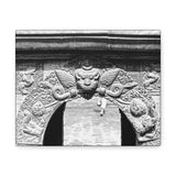 Gargoyle Door Entrance - Patan Nepal, Durbar Square - Canvas Print