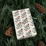Wrapping Paper - Santa's Om - Grid