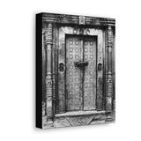 Brass Doors At Royal Palace - Patan Nepal, Durbar Square - Canvas Print