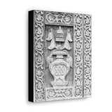 Wood Carving Of Water Jug - Patan Nepal, Durbar Square - Canvas Print