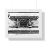 Traditional Newari Window - Patan Nepal, Durbar Square - Framed Photo Print