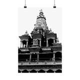 Beautiful Patan Mandir Temple - Patan Nepal, Durbar Square - Premium Poster Print