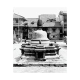 Famous Bell In Courtyard Center - Patan Nepal, Durbar Square - Premium Poster Print