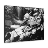 Spout At Royal Sunken Bath - Patan Nepal, Durbar Square - Canvas Print