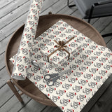 Wrapping Paper - Santa's Om - Grid