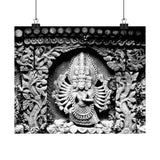 Eight Arm Goddess - Patan Durbar Square - Premium Poster Print