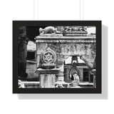 Five-Point Star, Patan, Nepal, Durbar Square - Framed Photo Print