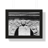 Gargoyle Door Entrance - Patan Nepal, Durbar Square - Framed Photo Print