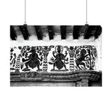 Hanuman Dhoku Wall Painting - Patan, Nepal - Premium Poster Print