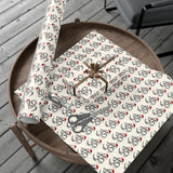 Wrapping Paper - Santa's Om - Grid