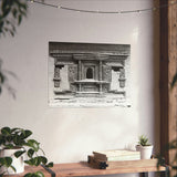 Ornate Hand Carved Window Treatment - Patan Durbar Square Nepal - Premium Poster Print