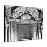 Royal Window Grate Covering Detail - Patan Nepal, Durbar Square - Canvas Print