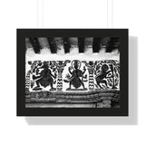 Hanuman Dhoku Wall Painting - Patan, Nepal - Framed Photo Print