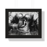Statue Of Goddess Gana - Patan Nepal, Durbar Square - Framed Photo Print
