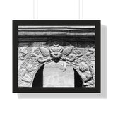 Gargoyle Door Entrance - Patan Nepal, Durbar Square - Framed Photo Print