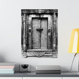Brass Doors At Royal Palace - Patan Nepal, Durbar Square - Premium Poster Print
