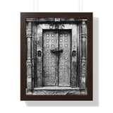 Brass Doors At Royal Palace - Patan Nepal, Durbar Square - Framed Photo Print