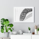 Door Arch Wood Detail - Hanuman Dhoka Royal Palace - Patan Durbar Square - Framed Photo Print