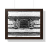 Traditional Newari Window - Patan Nepal, Durbar Square - Framed Photo Print