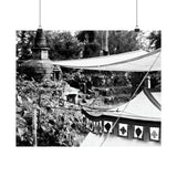 TentTom In The Wild in Kathmandu - Kathmandu, Nepal 1972 - Premium Poster Print