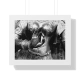 Statue Of Goddess Gana - Patan Nepal, Durbar Square - Framed Photo Print