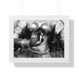 Statue Of Goddess Gana - Patan Nepal, Durbar Square - Framed Photo Print