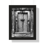 Brass Doors At Royal Palace - Patan Nepal, Durbar Square - Framed Photo Print