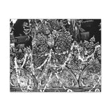 Interior walls of a temple in Patan, Neal, Durbar Square - Canvas Print